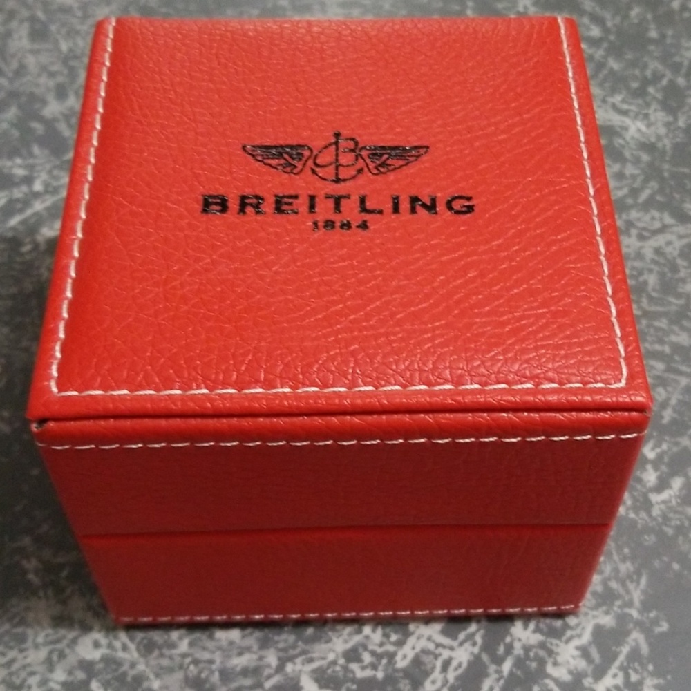 Breitling leather watch box